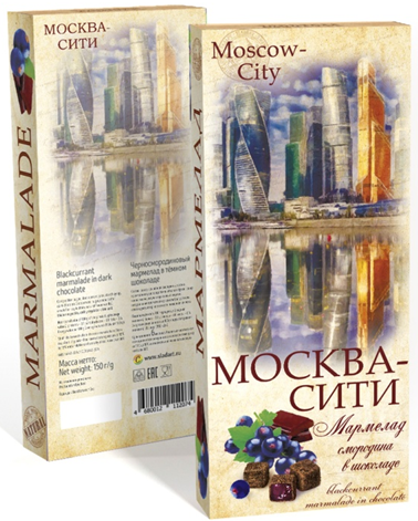 Сладарт Мармелад Черносмородиновый в тёмном шоколаде, 150г  в Ишиме