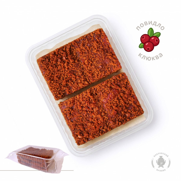 №3 Пряник 400г с фруктовой начинкой Клюква  в Ишиме