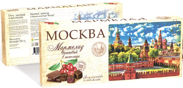 №2 Сладарт Мармелад Вишневый в тёмном шоколаде, 150г   в Ишиме