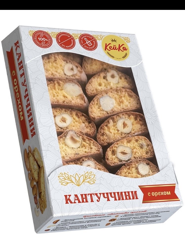  Кей Ко Кантуччини с орехом, 200г    в Ишиме